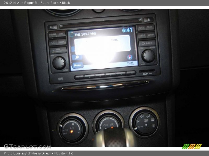 Super Black / Black 2012 Nissan Rogue SL
