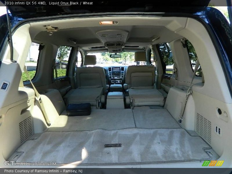 Liquid Onyx Black / Wheat 2010 Infiniti QX 56 4WD