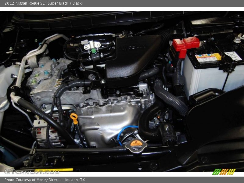 Super Black / Black 2012 Nissan Rogue SL