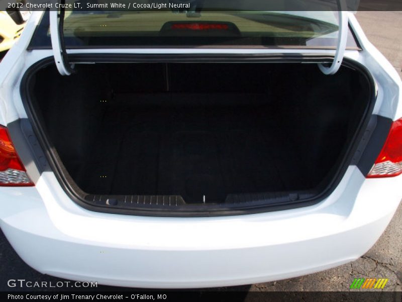 Summit White / Cocoa/Light Neutral 2012 Chevrolet Cruze LT