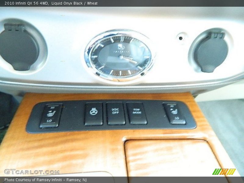 Liquid Onyx Black / Wheat 2010 Infiniti QX 56 4WD