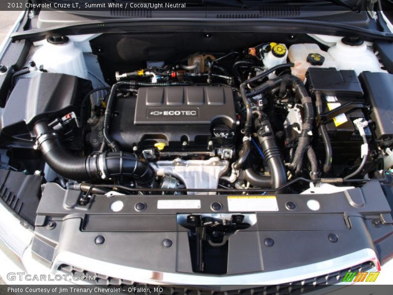 Summit White / Cocoa/Light Neutral 2012 Chevrolet Cruze LT
