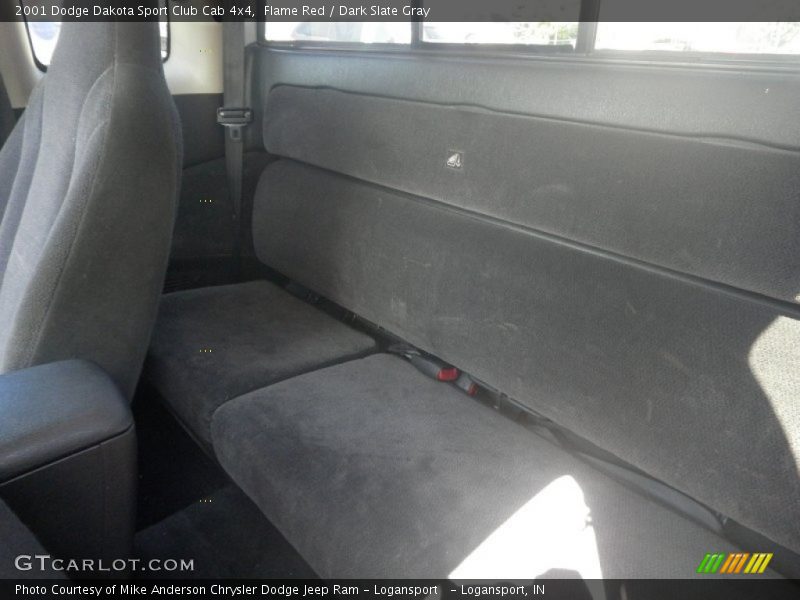 Flame Red / Dark Slate Gray 2001 Dodge Dakota Sport Club Cab 4x4