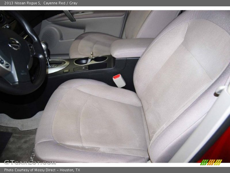 Cayenne Red / Gray 2013 Nissan Rogue S