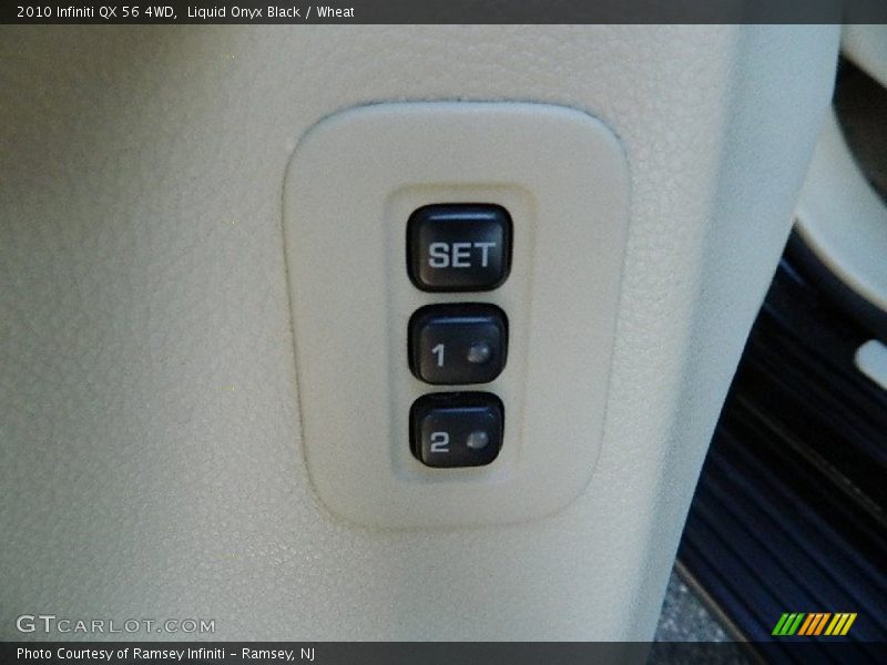 Liquid Onyx Black / Wheat 2010 Infiniti QX 56 4WD