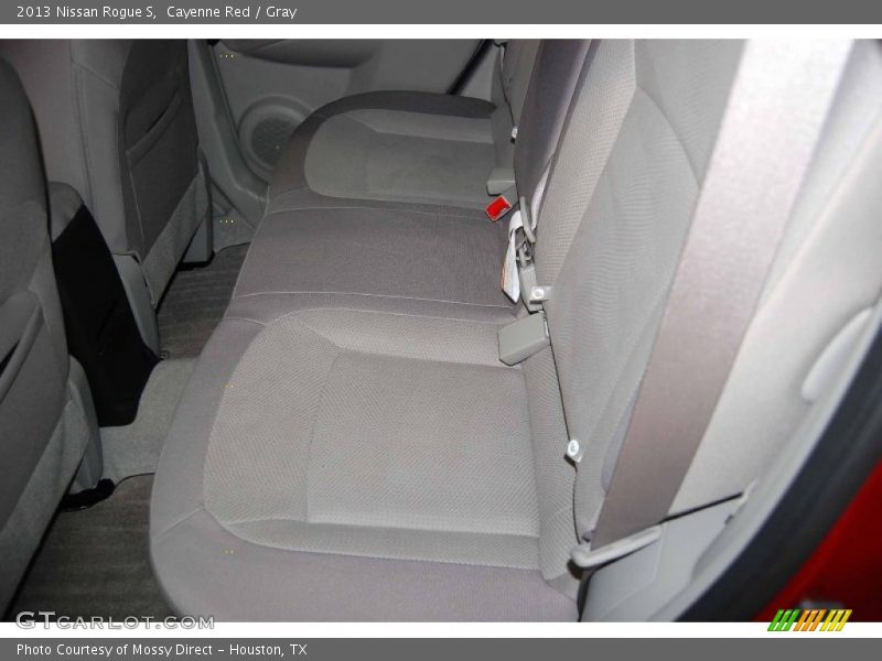Cayenne Red / Gray 2013 Nissan Rogue S
