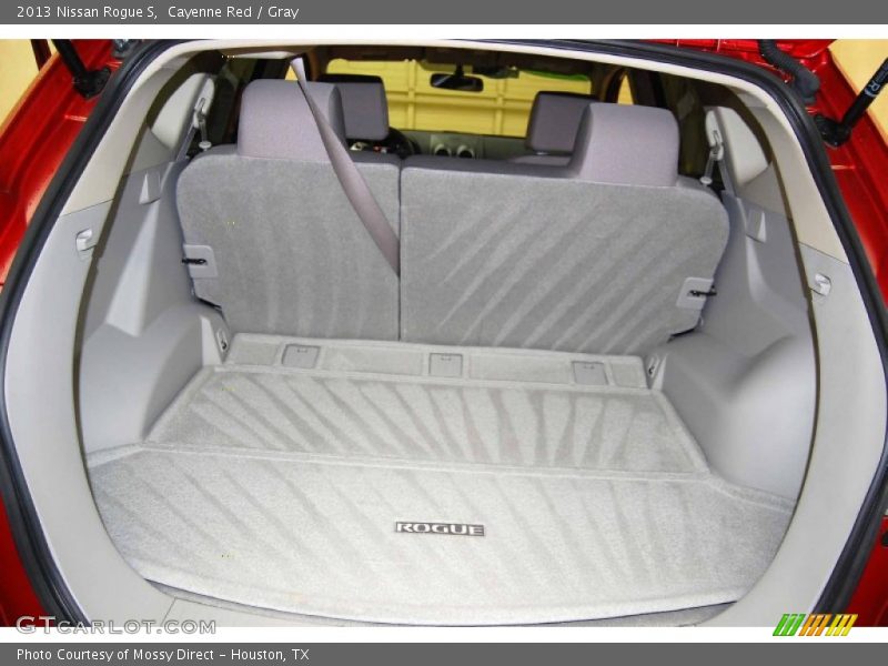Cayenne Red / Gray 2013 Nissan Rogue S