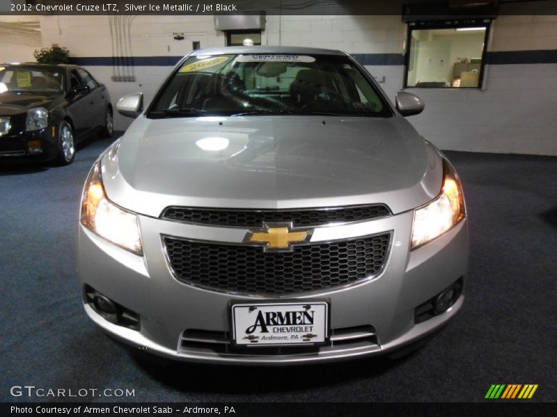Silver Ice Metallic / Jet Black 2012 Chevrolet Cruze LTZ