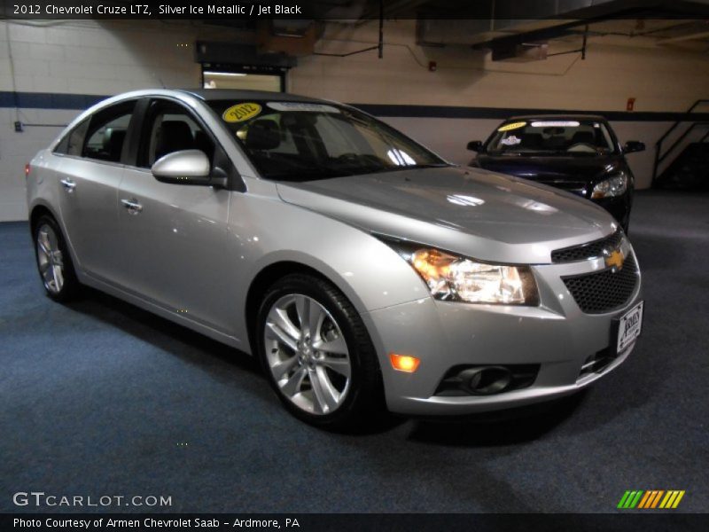 Silver Ice Metallic / Jet Black 2012 Chevrolet Cruze LTZ