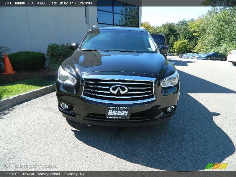 Black Obsidian / Graphite 2013 Infiniti JX 35 AWD