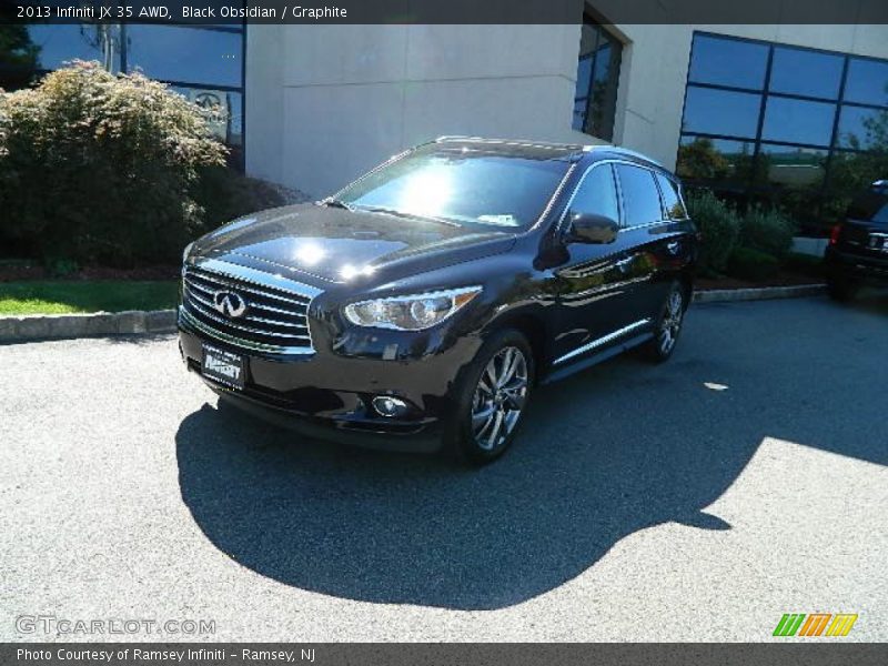 Black Obsidian / Graphite 2013 Infiniti JX 35 AWD