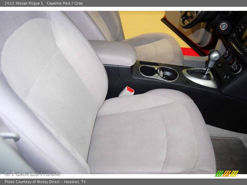 Cayenne Red / Gray 2013 Nissan Rogue S