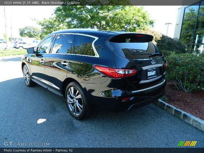 Black Obsidian / Graphite 2013 Infiniti JX 35 AWD