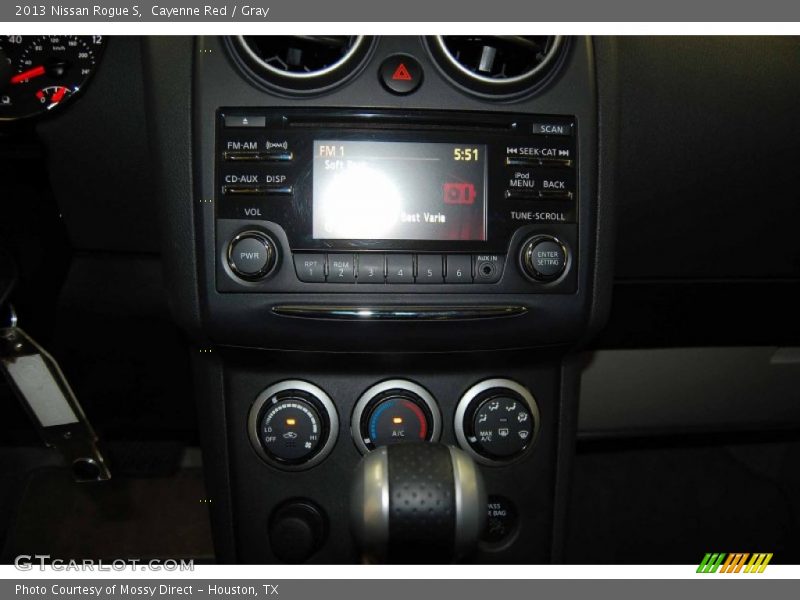 Cayenne Red / Gray 2013 Nissan Rogue S