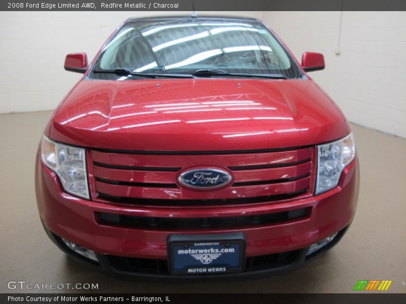 Redfire Metallic / Charcoal 2008 Ford Edge Limited AWD