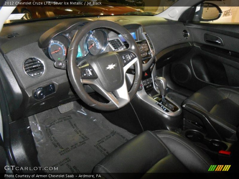 Silver Ice Metallic / Jet Black 2012 Chevrolet Cruze LTZ
