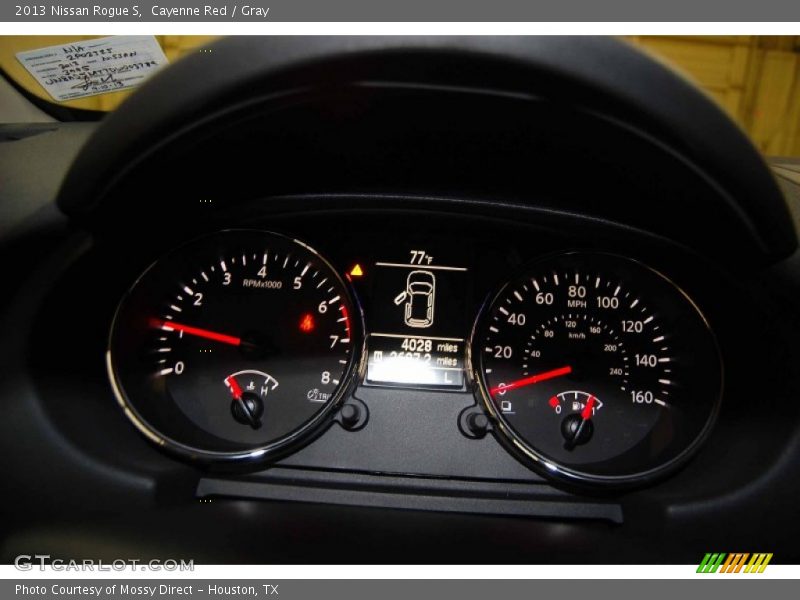 Cayenne Red / Gray 2013 Nissan Rogue S
