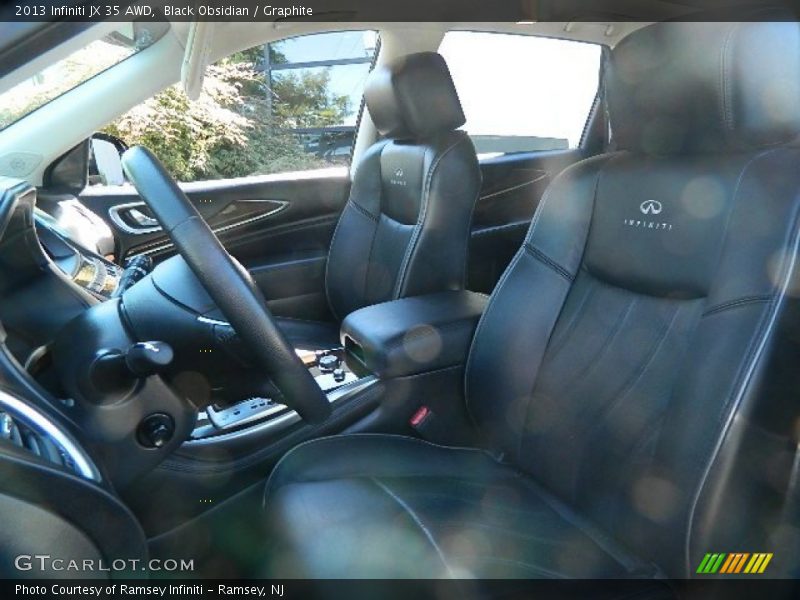 Black Obsidian / Graphite 2013 Infiniti JX 35 AWD