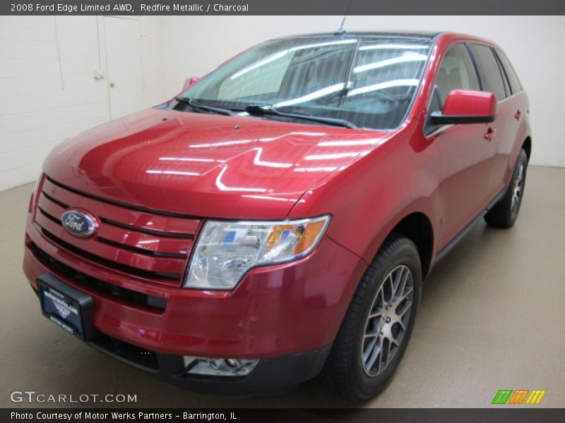 Redfire Metallic / Charcoal 2008 Ford Edge Limited AWD