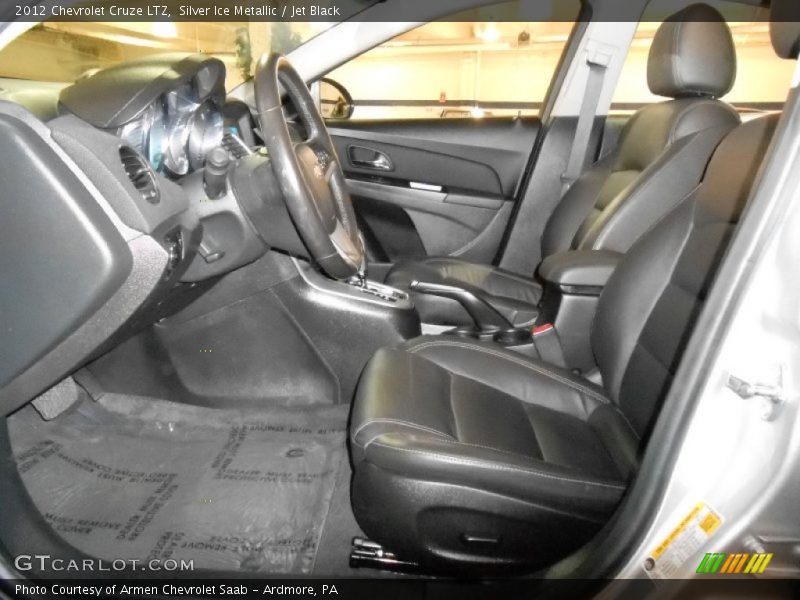 Silver Ice Metallic / Jet Black 2012 Chevrolet Cruze LTZ