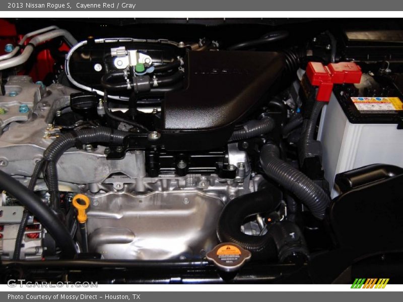 Cayenne Red / Gray 2013 Nissan Rogue S
