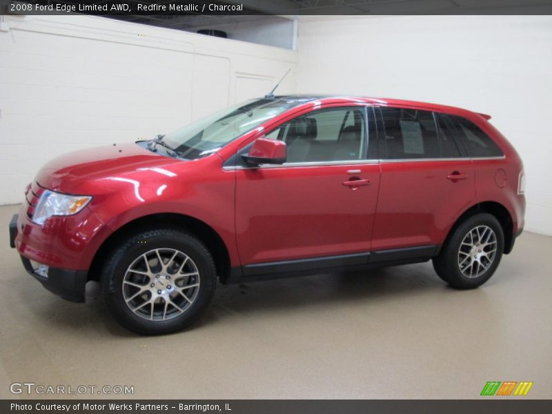 Redfire Metallic / Charcoal 2008 Ford Edge Limited AWD