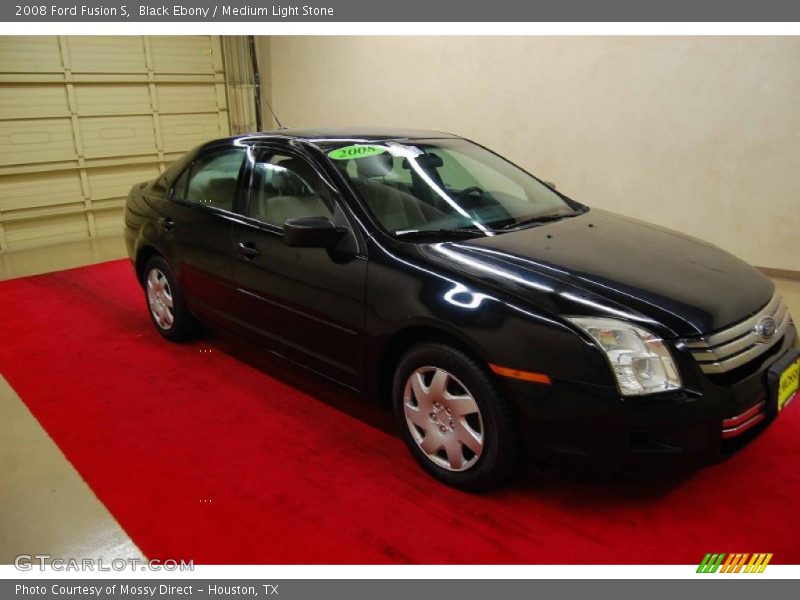 Black Ebony / Medium Light Stone 2008 Ford Fusion S