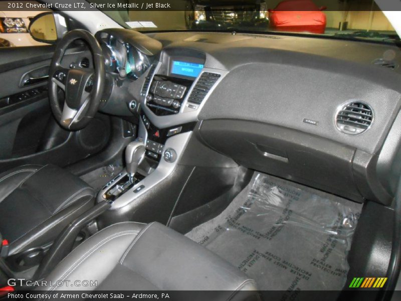 Silver Ice Metallic / Jet Black 2012 Chevrolet Cruze LTZ