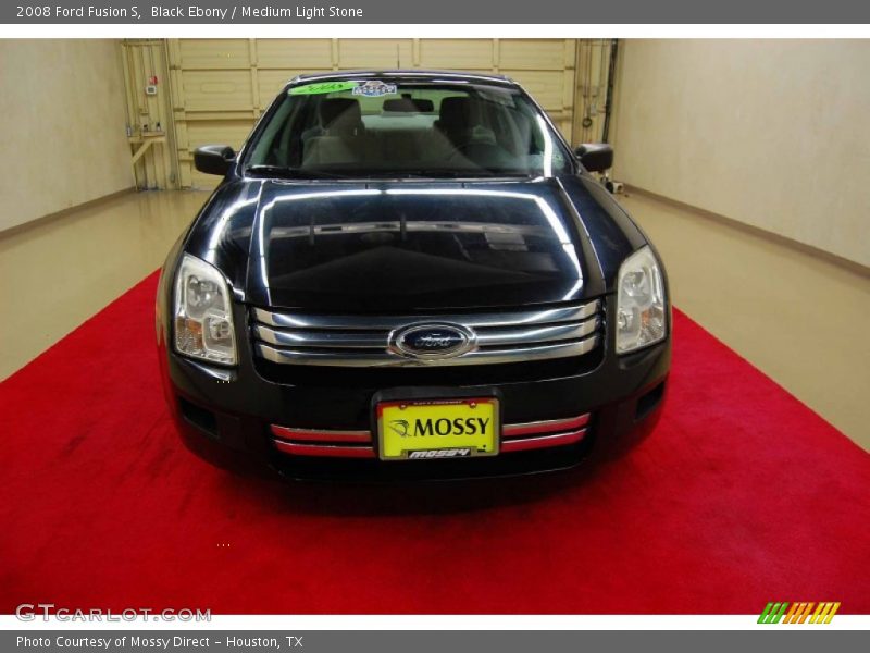 Black Ebony / Medium Light Stone 2008 Ford Fusion S