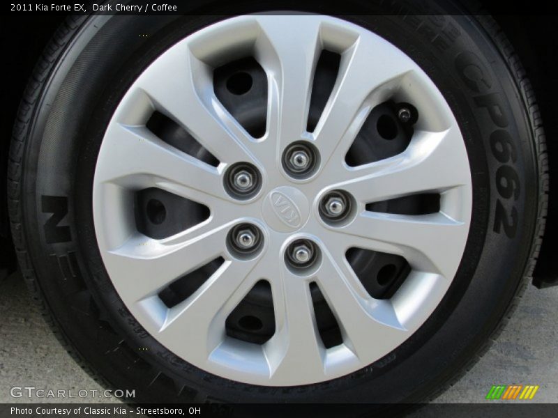 Dark Cherry / Coffee 2011 Kia Forte EX