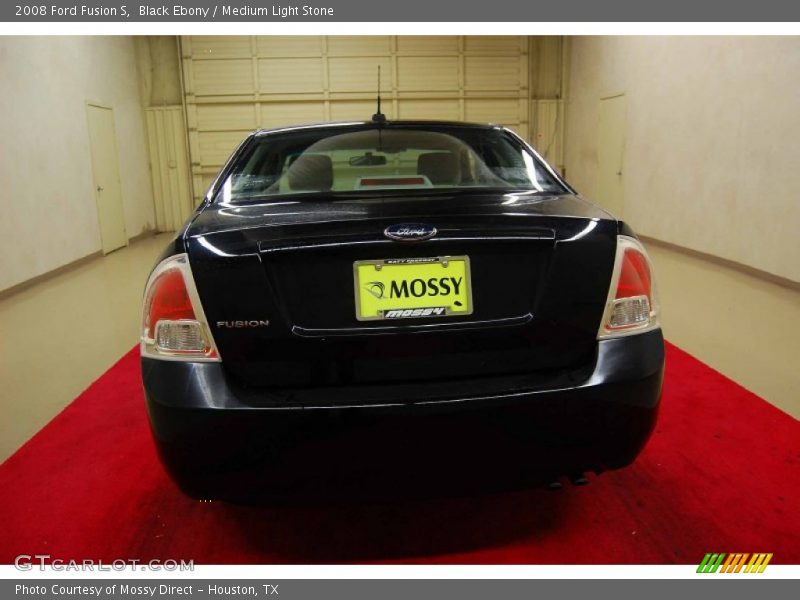 Black Ebony / Medium Light Stone 2008 Ford Fusion S