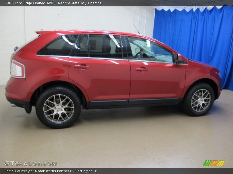 Redfire Metallic / Charcoal 2008 Ford Edge Limited AWD