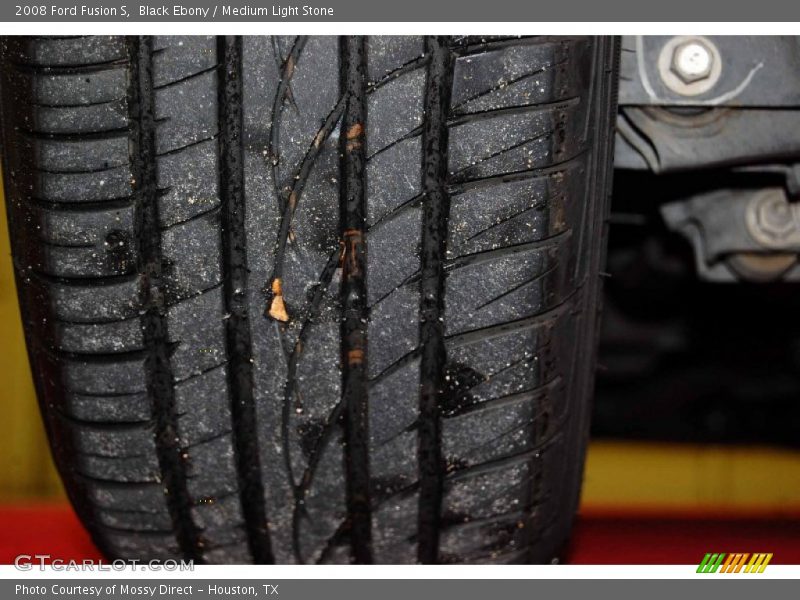 Black Ebony / Medium Light Stone 2008 Ford Fusion S