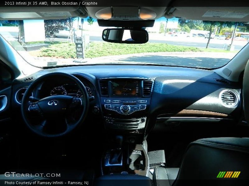 Black Obsidian / Graphite 2013 Infiniti JX 35 AWD