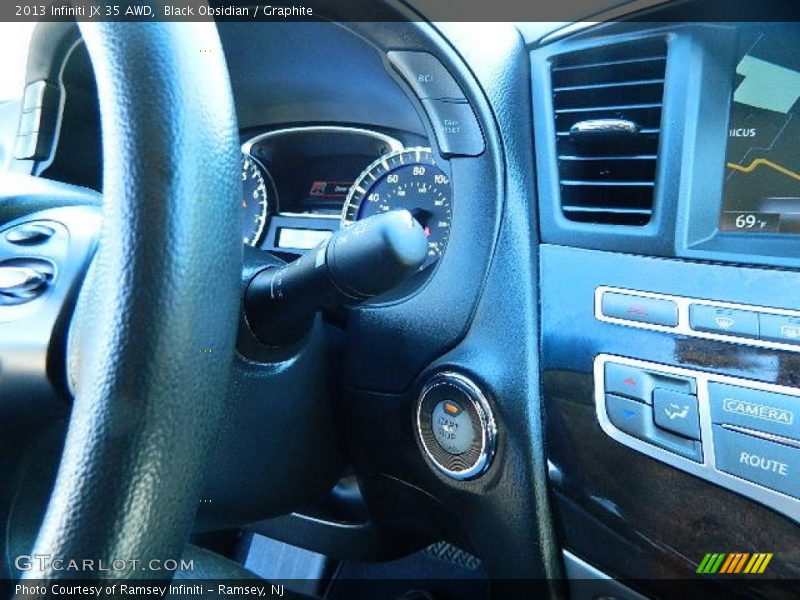 Black Obsidian / Graphite 2013 Infiniti JX 35 AWD