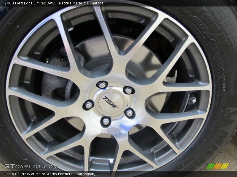 Redfire Metallic / Charcoal 2008 Ford Edge Limited AWD