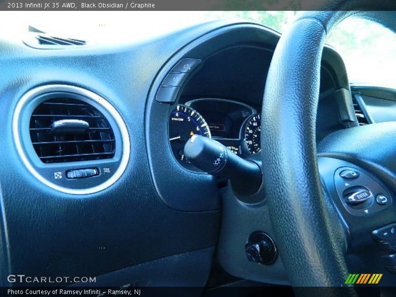 Black Obsidian / Graphite 2013 Infiniti JX 35 AWD