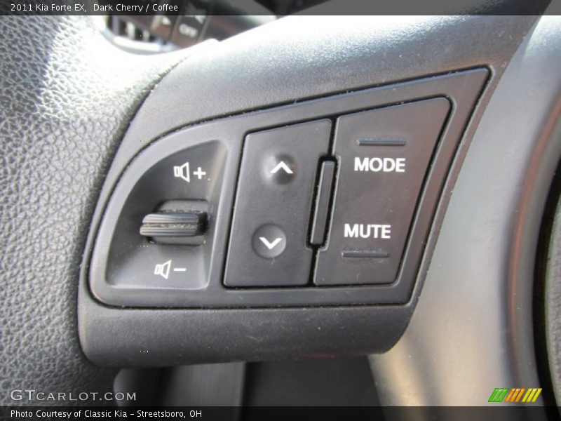Dark Cherry / Coffee 2011 Kia Forte EX