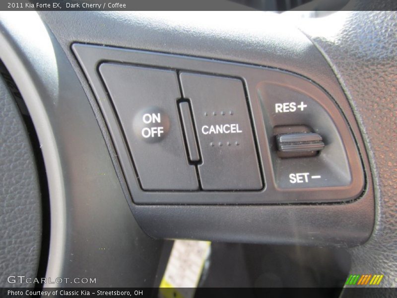 Dark Cherry / Coffee 2011 Kia Forte EX