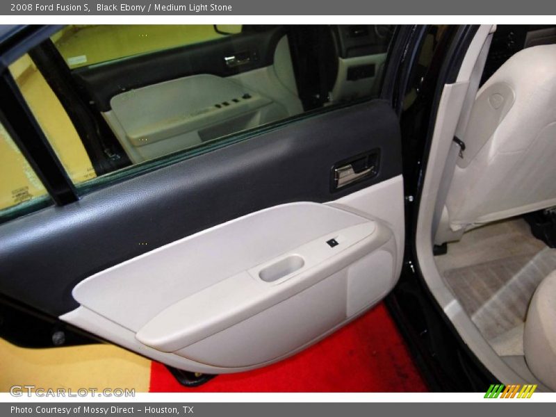 Black Ebony / Medium Light Stone 2008 Ford Fusion S