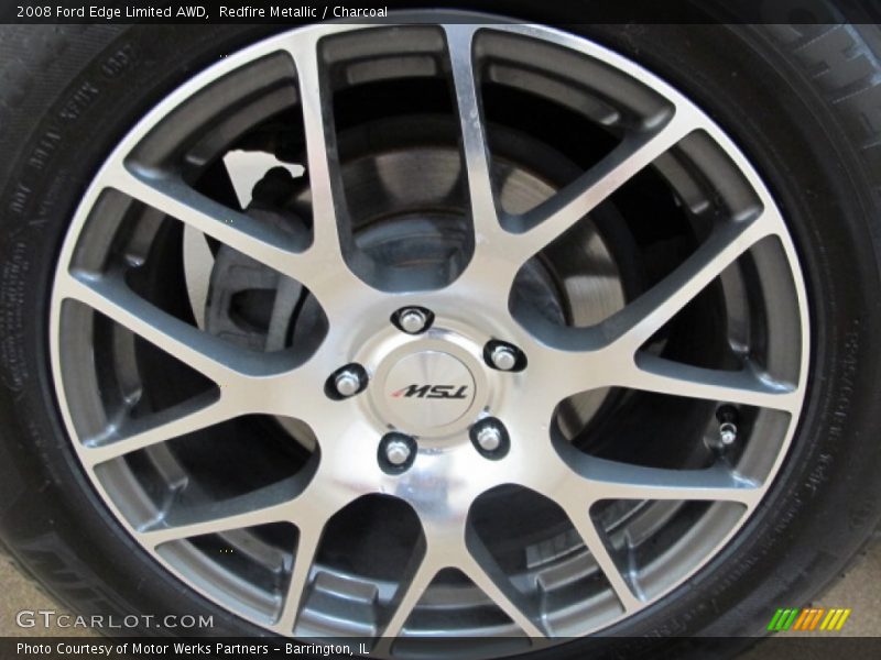 Redfire Metallic / Charcoal 2008 Ford Edge Limited AWD