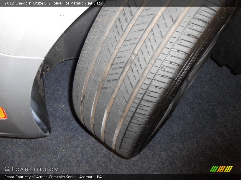 Silver Ice Metallic / Jet Black 2012 Chevrolet Cruze LTZ