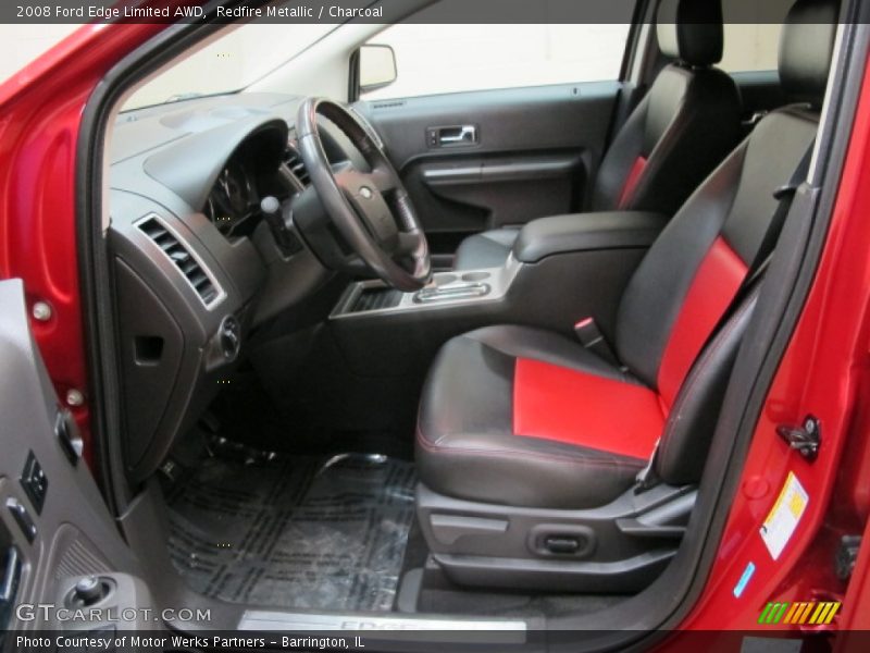 Redfire Metallic / Charcoal 2008 Ford Edge Limited AWD