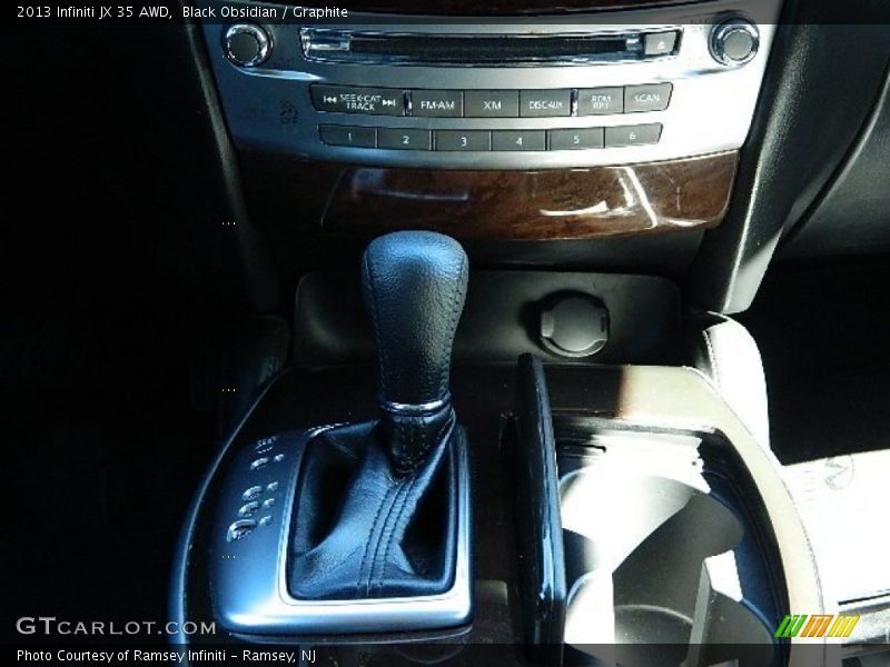 Black Obsidian / Graphite 2013 Infiniti JX 35 AWD