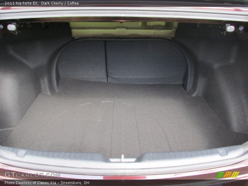 Dark Cherry / Coffee 2011 Kia Forte EX