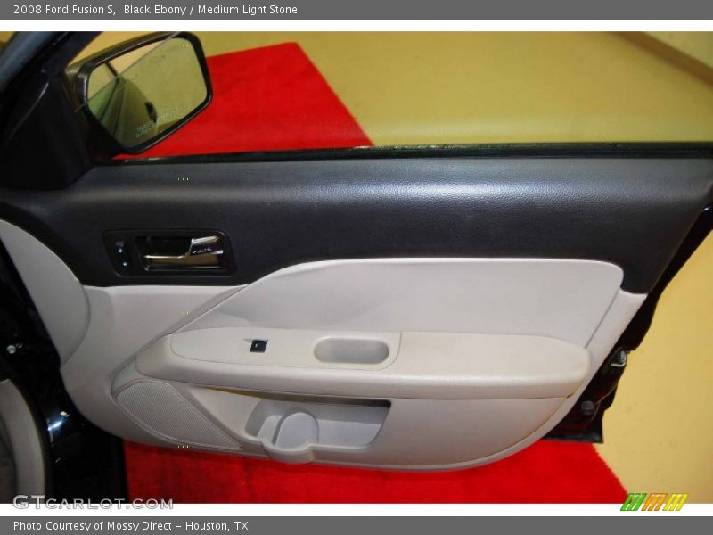 Black Ebony / Medium Light Stone 2008 Ford Fusion S