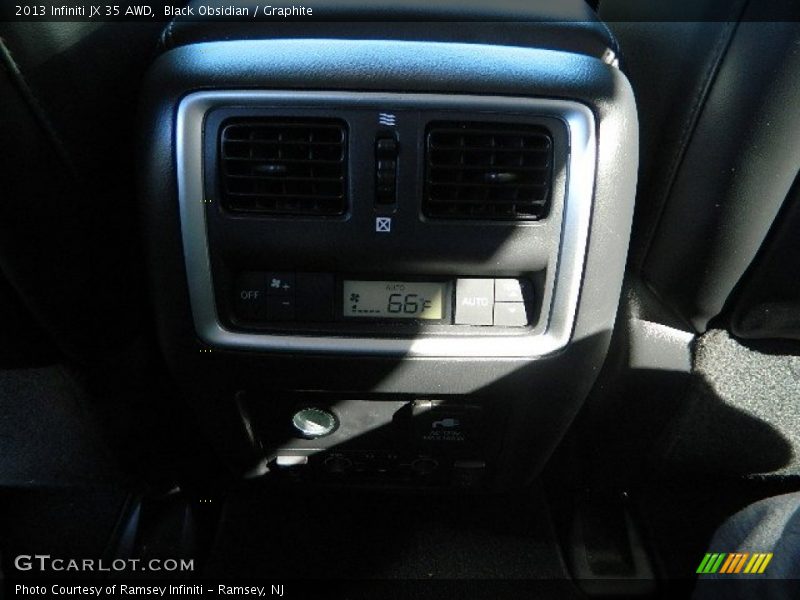 Black Obsidian / Graphite 2013 Infiniti JX 35 AWD
