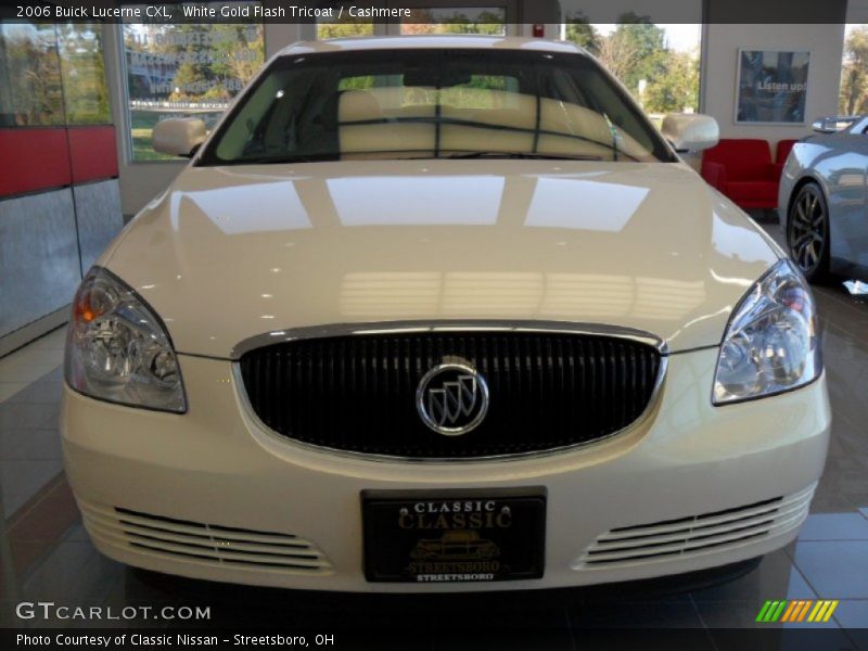 White Gold Flash Tricoat / Cashmere 2006 Buick Lucerne CXL