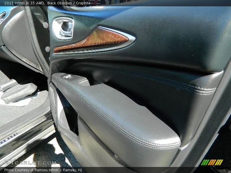 Black Obsidian / Graphite 2013 Infiniti JX 35 AWD