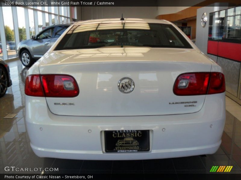 White Gold Flash Tricoat / Cashmere 2006 Buick Lucerne CXL